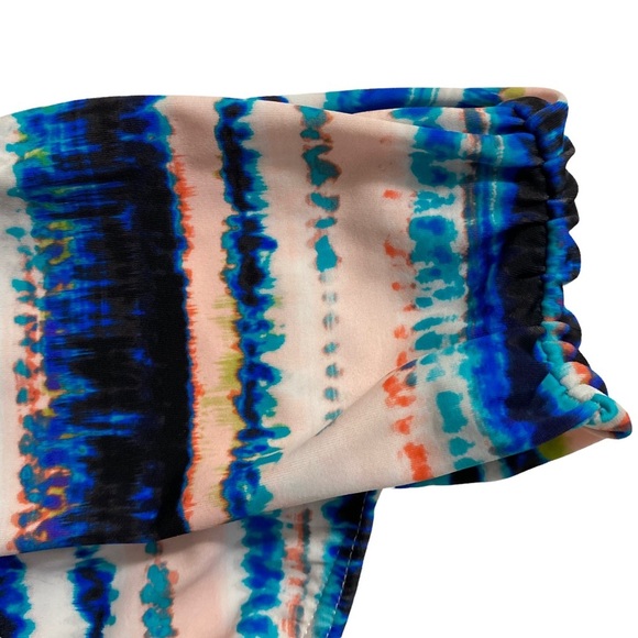 Island Escape Foldover Waist Full Coverage Bikini Swim Bottoms Plus Size 14 - Picture 12 of 16